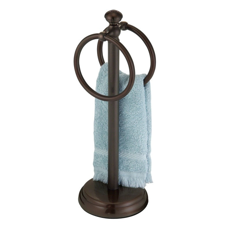 Steel Towel Rack Holder Stand for Bathroom Vanity Countertops