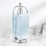 Steel Towel Rack Holder Stand for Bathroom Vanity Countertops