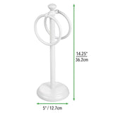 Steel Towel Rack Holder Stand for Bathroom Vanity Countertops