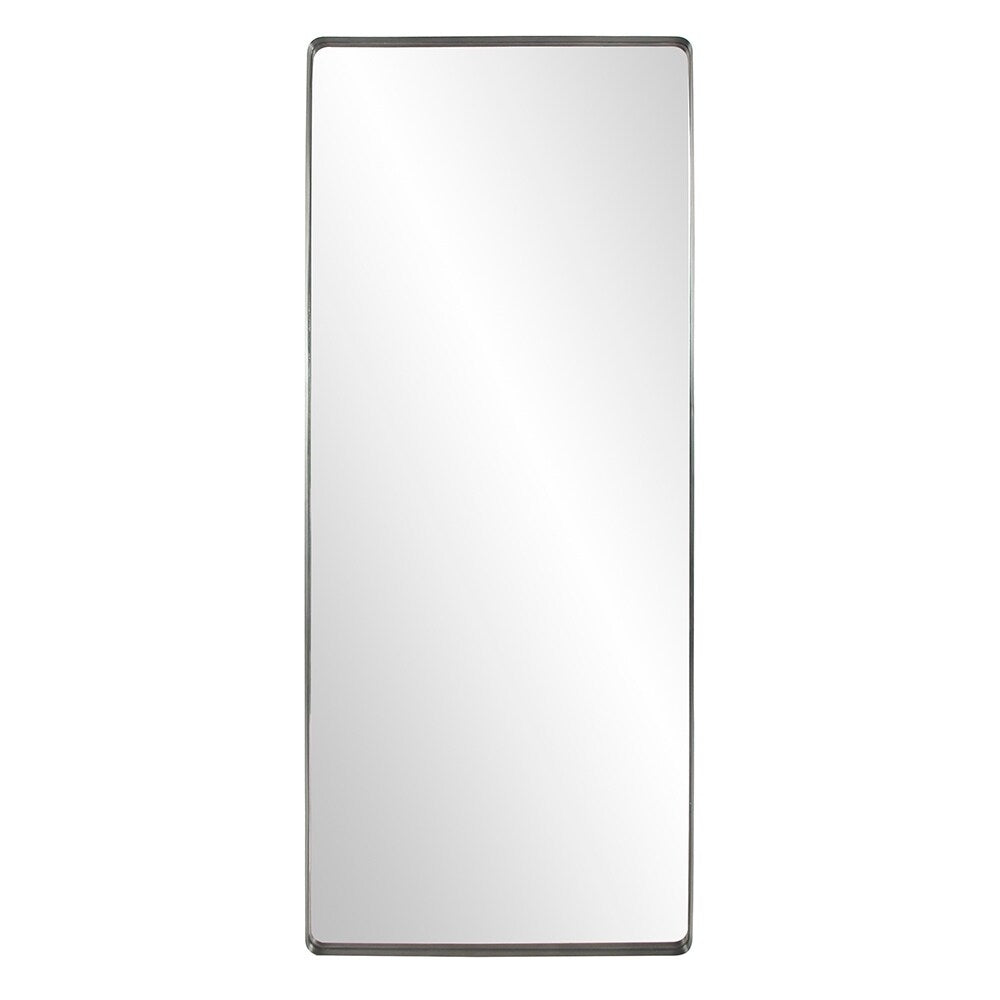Allan Andrews Silver Framed Full Length Steele Mirror - 30 x 72