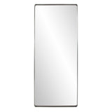 Allan Andrews Silver Framed Full Length Steele Mirror - 30 x 72