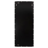 Allan Andrews Silver Framed Full Length Steele Mirror - 30 x 72