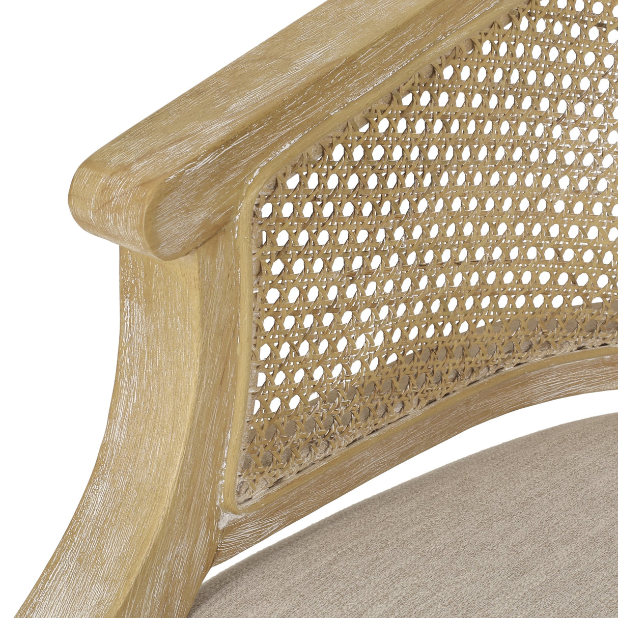 Steinaker Wood and Cane Accent Chair by Christopher Knight Home