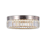 Stella Single Tier LED Flushmount Brushed Brass
