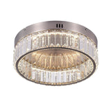 Stella Single Tier LED Flushmount Brushed Brass