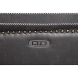 Stephan Charcoal Pillow Top Arms Power^2 Glider Recliner