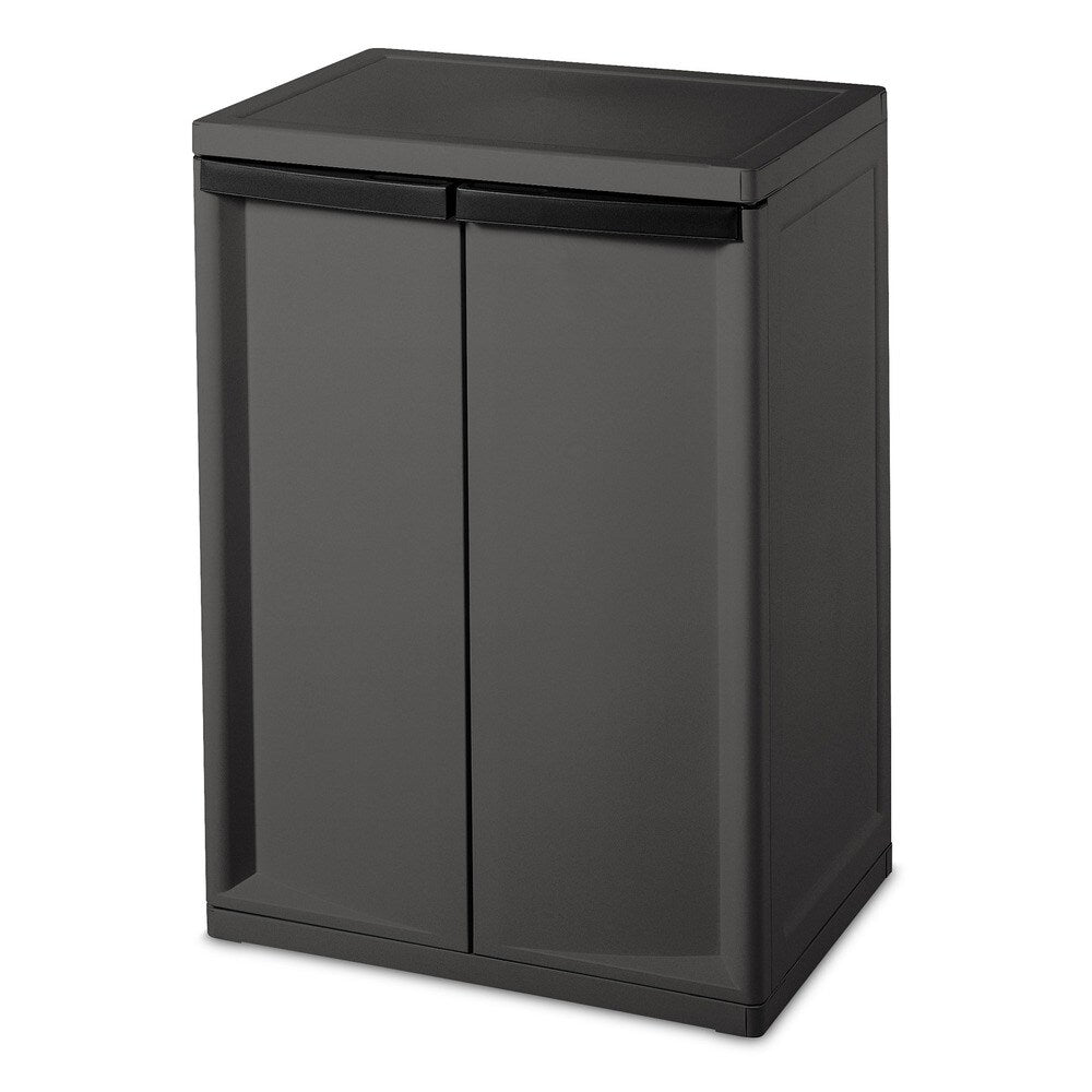 Sterilite 01403V01 Heavy Duty 2-shelf Cabinet