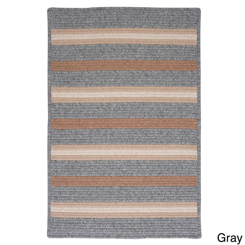 Sterling Braided Reversible Rug