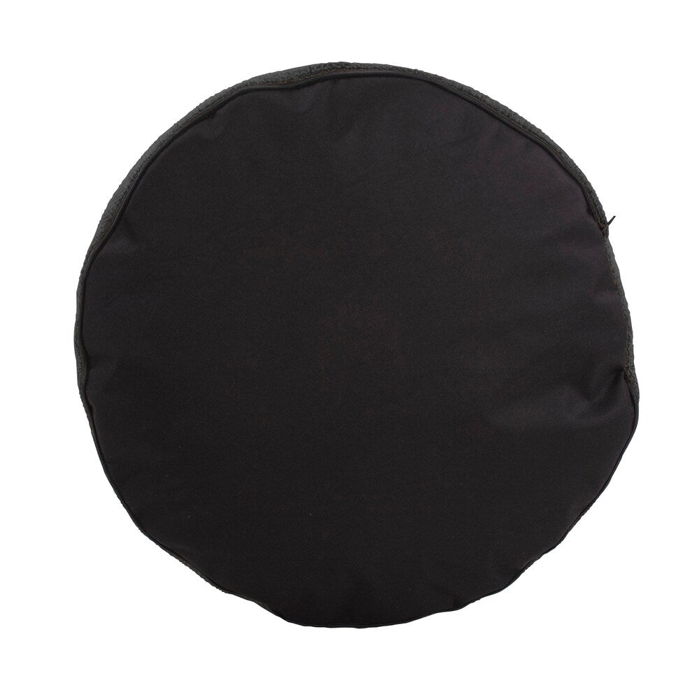 Pouf Ottoman With Cover, Sterling Willow
