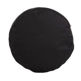 Pouf Ottoman With Cover, Sterling Willow