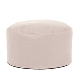 Pouf Ottoman With Cover, Sterling Willow