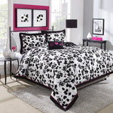 Steve Madden Juliet Cotton 4-Piece Comforter Set with Bonus Logo Pillow
