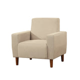 Stiletto Mid Century Linen Chair