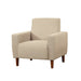 Stiletto Mid Century Linen Chair