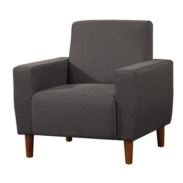 Stiletto Mid Century Linen Chair