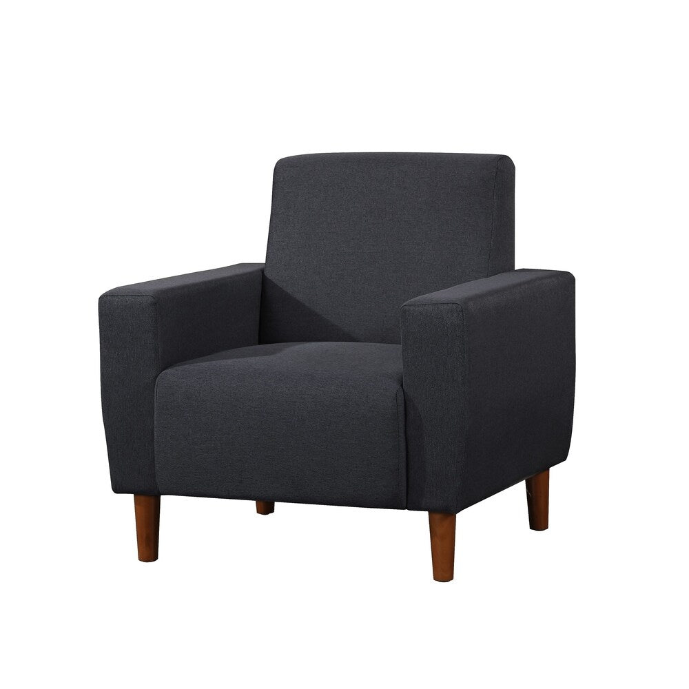 Stiletto Mid Century Linen Chair