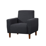 Stiletto Mid Century Linen Chair
