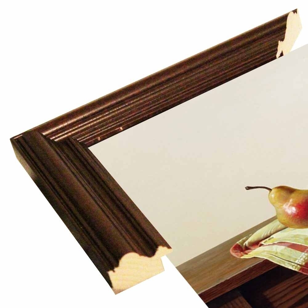 Still Life With Pears-ZHELU49398 Framed Print 18"x24" by Zhen-Huan Lu