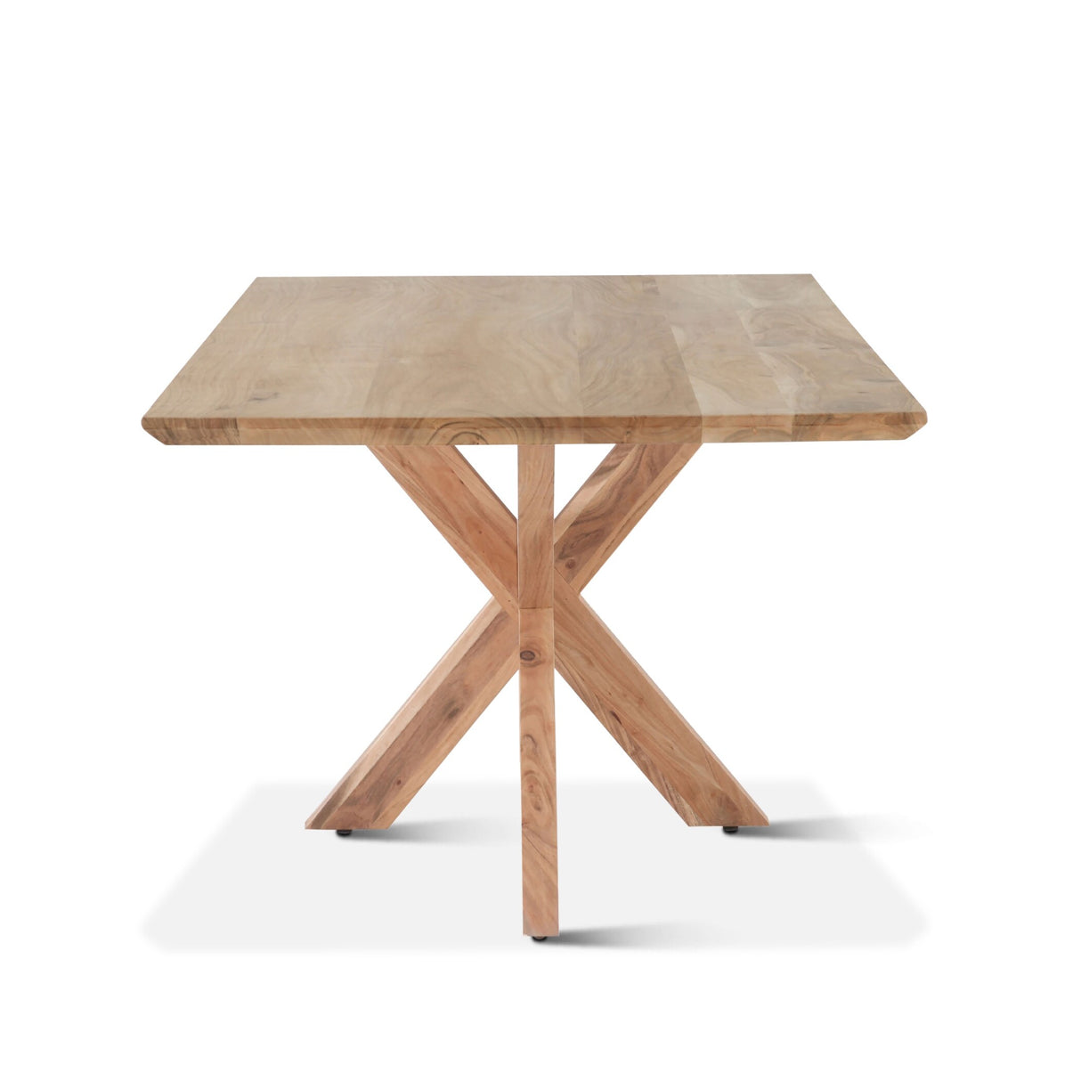 Stockholm Natural Acacia Wood Dining Table