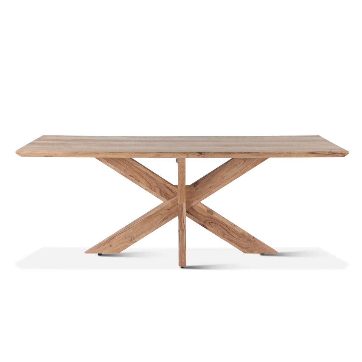 Stockholm Natural Acacia Wood Dining Table