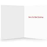 Stonehouse Collection | Running to Surf Santa Funny Beach | Beach Christmas Cards 18 Cards and 19 Envelopes (Surfs Up Santa)