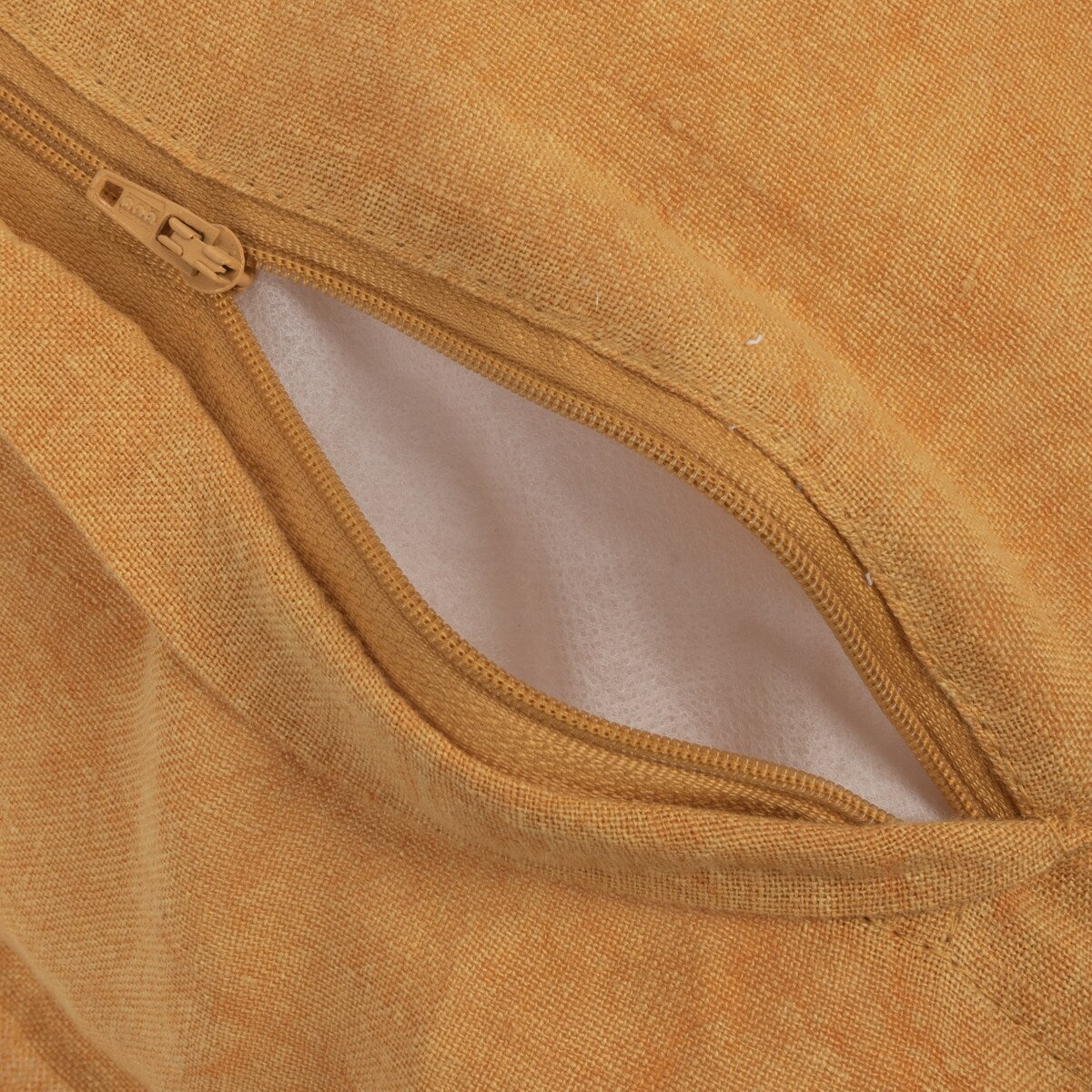 Stonewashed Linen Pillow with Fringe