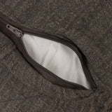 Stonewashed Linen Pillow with Fringe