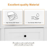 Storage Bathroom Cabinet Organizer with 3 Drawers & Adjustable Shelves