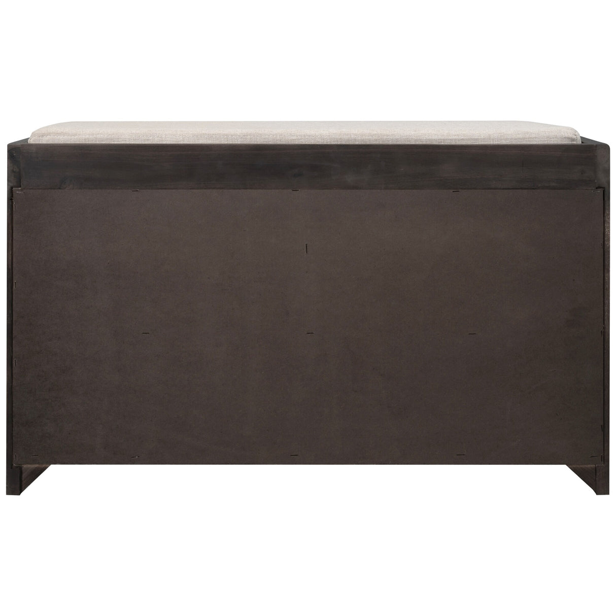 Storage Bench Entryway Bench with Removable Basket and 2 Drawers, with Removable Cushion for Living Room