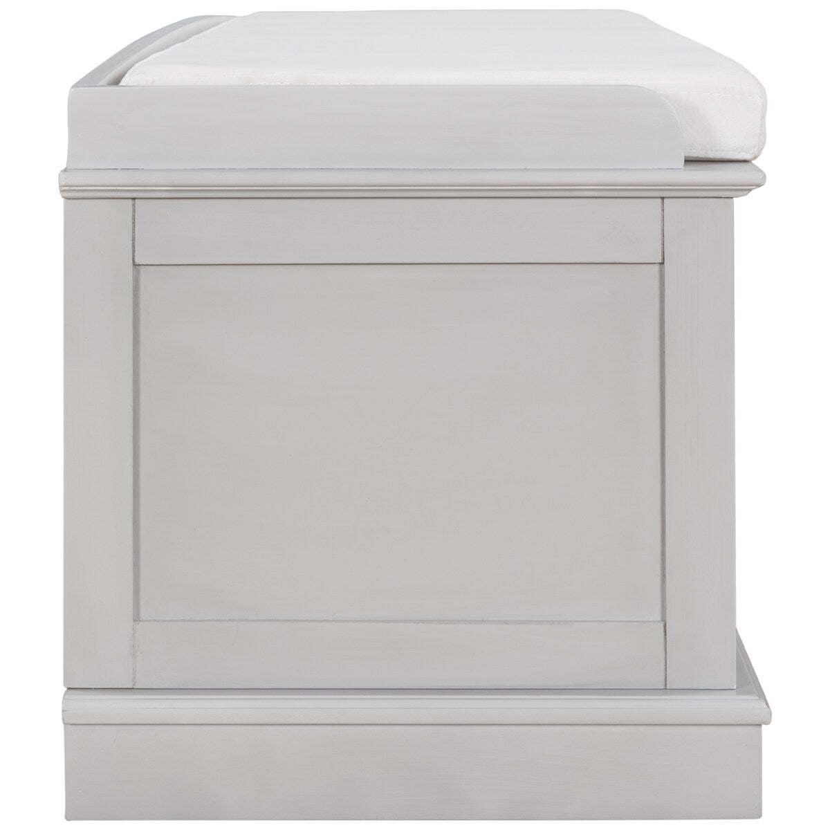Storage Bench with 4 Doors and Adjustable Shelves