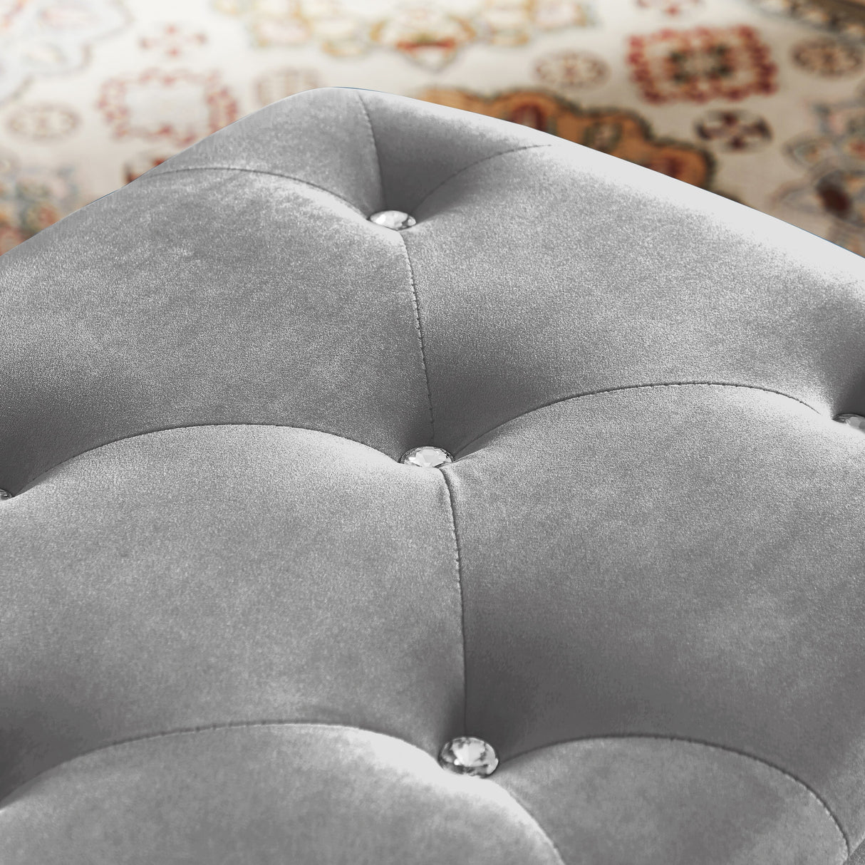 Storage Bench with Padded Seat