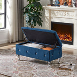 Storage Bench with Padded Seat