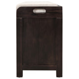Storage Bench with Removable Basket and 2 Drawers, Fully Assembled Shoe Bench with Removable Cushion
