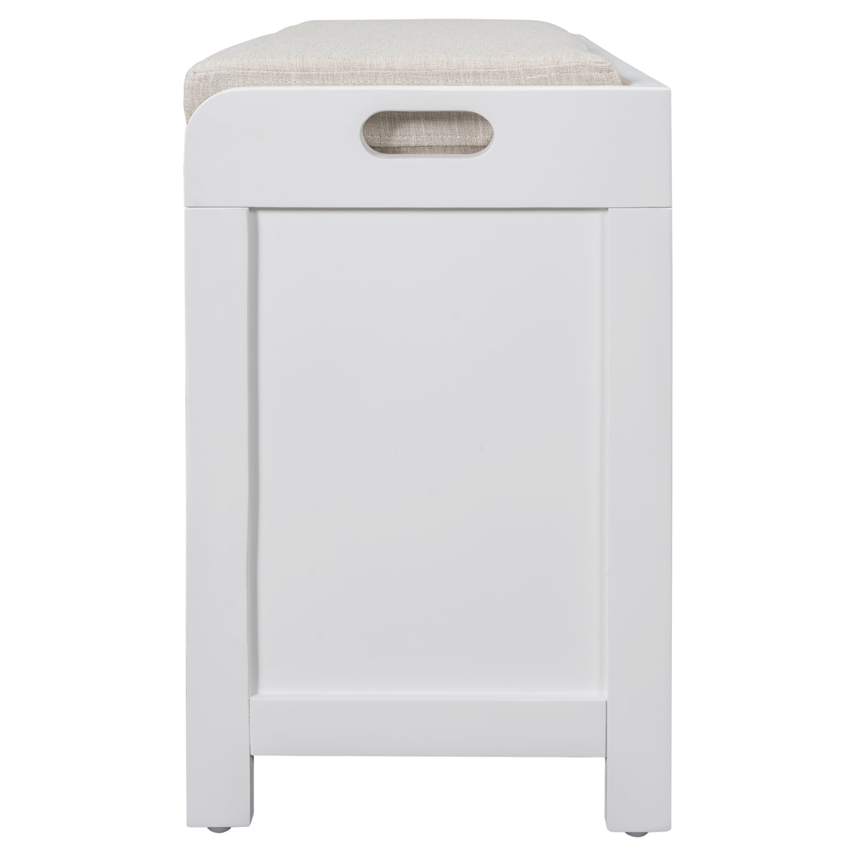 Storage Bench with Removable Basket and 2 Drawers, Fully Assembled Shoe Bench with Removable Cushion