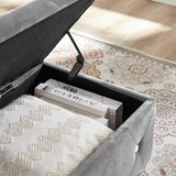 Storage Bench, Flip Top Entryway Bench Seat with Safety Hinge, Storage Chest with Padded Seat for Hallway Living Room Bedroom