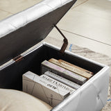 Storage Bench, Flip Top Entryway Bench Seat with Safety Hinge, Storage Chest with Padded Seat, Bed End Stool