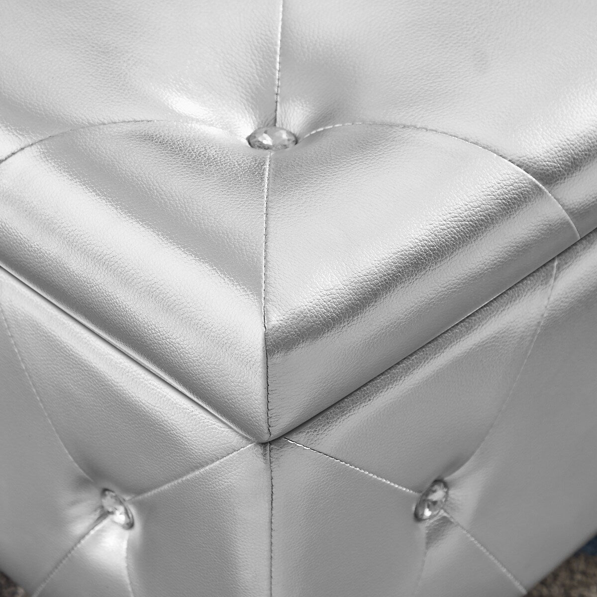 Storage Bench, Flip Top Entryway Bench Seat with Safety Hinge, Storage Chest with Padded Seat, Bed End Stool