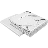 Collapsible Storage Cube - Four Pack - Marble White