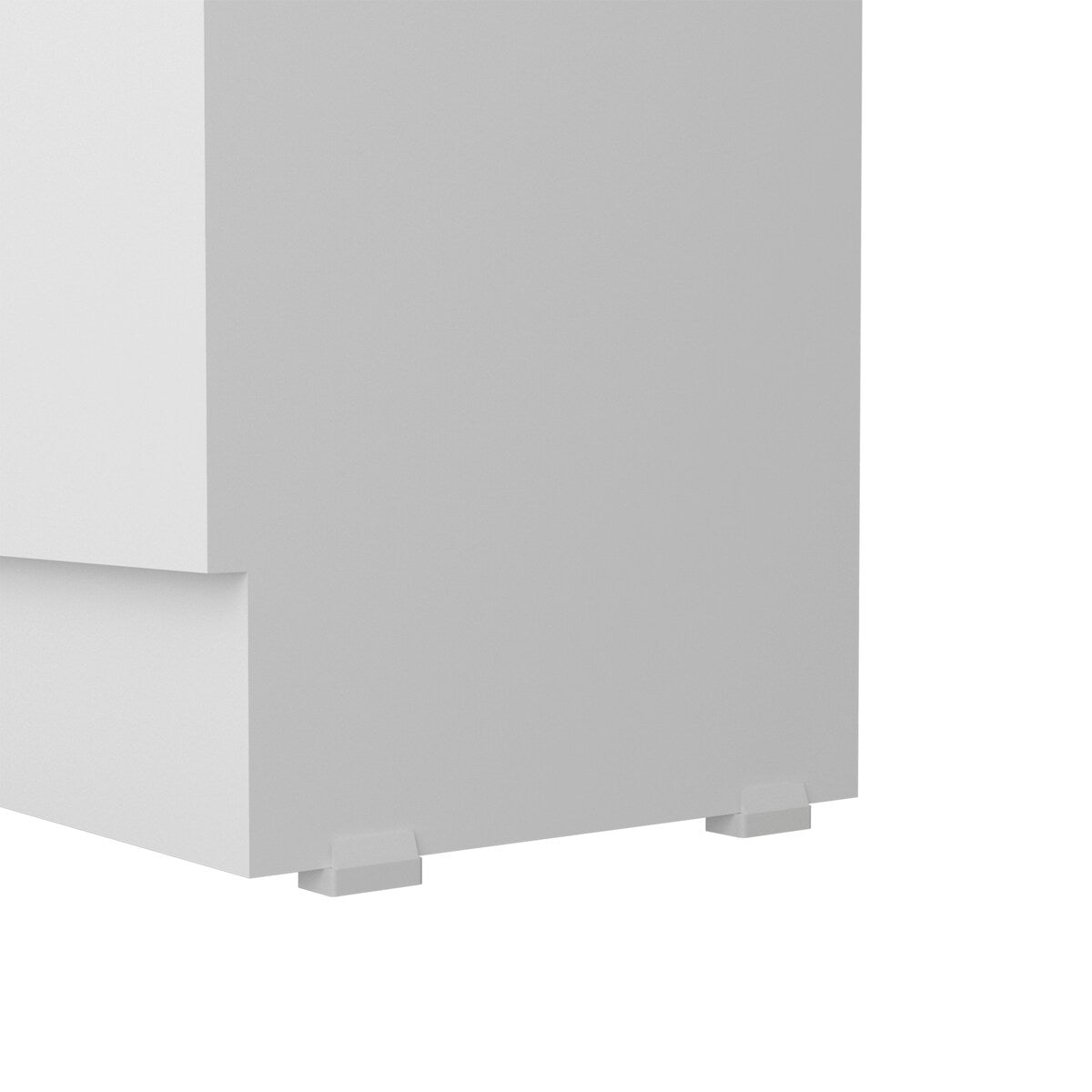 Storage Cabinet Pipestone, Double Door, White Finish,High quality and durable