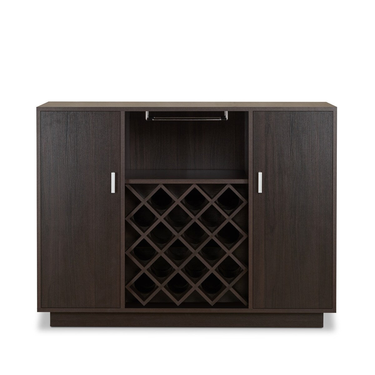 Storage Cabinet With 2 Wooden Doors With 1 Shelf Inside