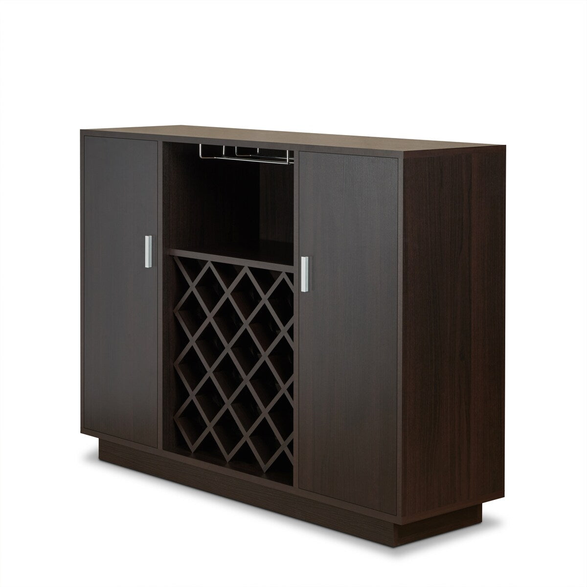 Storage Cabinet With 2 Wooden Doors With 1 Shelf Inside