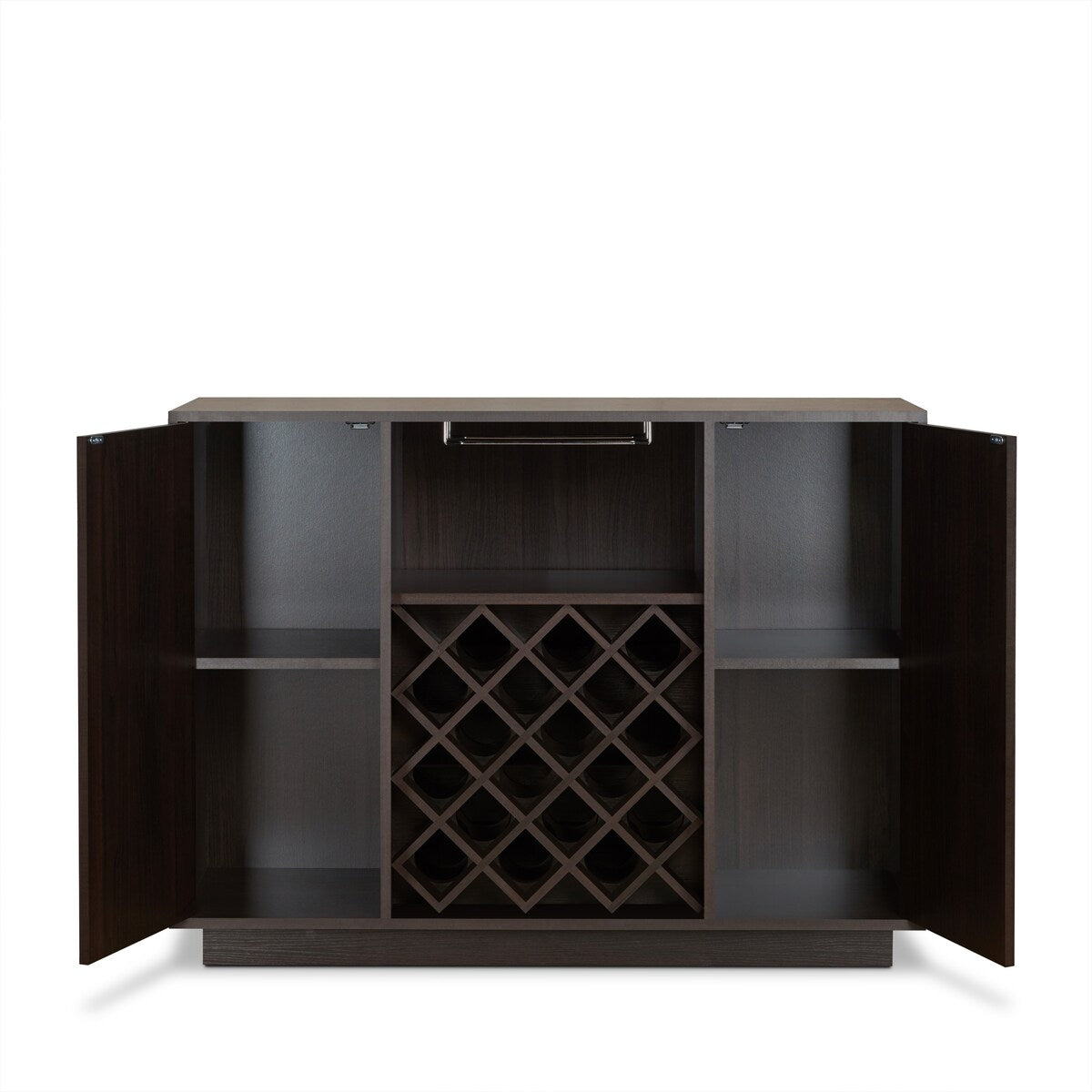 Storage Cabinet With 2 Wooden Doors With 1 Shelf Inside