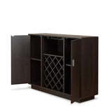 Storage Cabinet With 2 Wooden Doors With 1 Shelf Inside