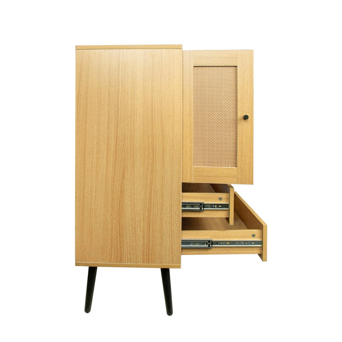 Storage Cabinet With Two Doors And Two Drawers