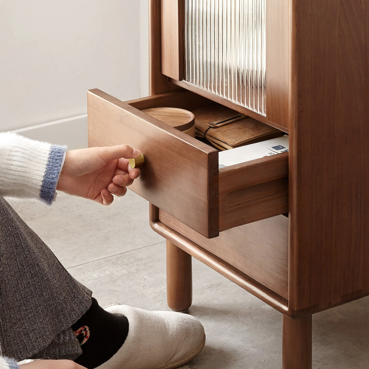 Storage Cabinet for Living Room