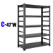Storage Shelves 5 Tier Heavy Duty Metal Shelving Unit Adjustable Shelving Units and Storage Rack Kitchen Garage Shelf