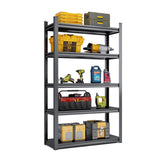 Storage Shelves 5 Tier Heavy Duty Metal Shelving Unit Adjustable Shelving Units and Storage Rack Kitchen Garage Shelf