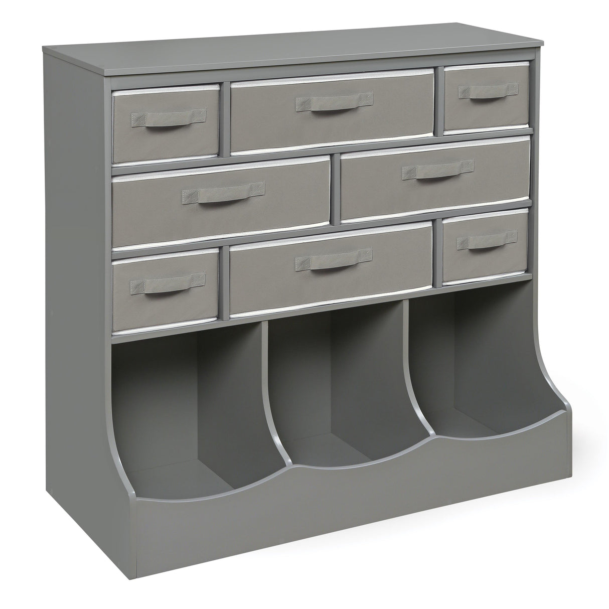 Storage Station with Eight Baskets and Three Bins