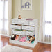 Storage Station with Eight Baskets and Three Bins