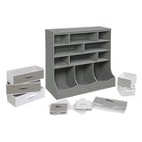 Storage Station with Eight Baskets and Three Bins